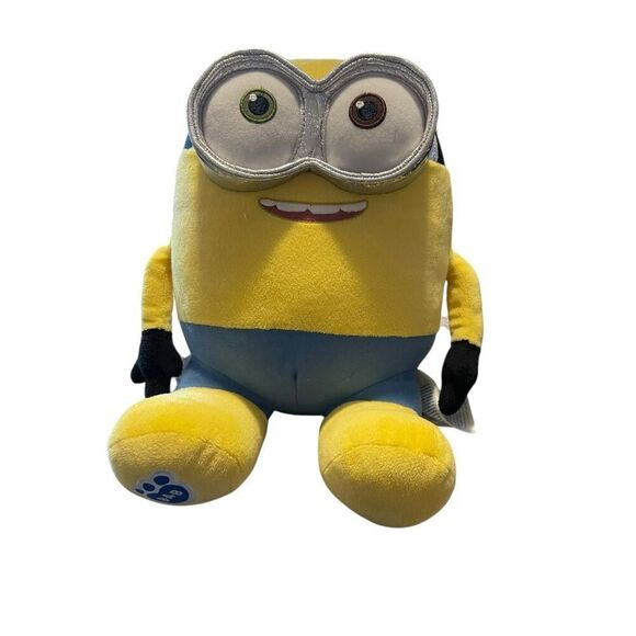 Build A Bear Multicolor Minion Bob Despicable Me Plush Stuffed Toy - Picture 1 of 9
